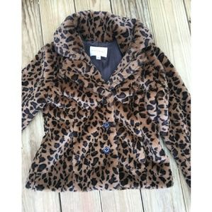 Leopard Bananna Republic Fur Jacket. 🐆